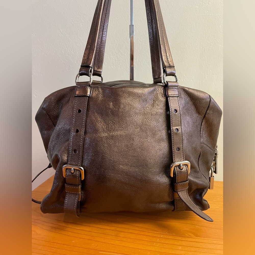 Prada Brown Leather Handbag - Picture 3 of 16